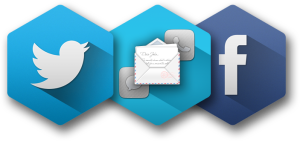 Twitter-Email-Facebook